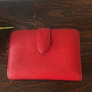 Coach Red Wallet